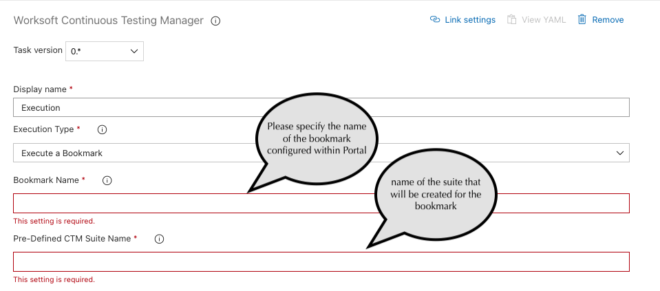 Automation via Bookmark